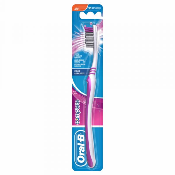 1+1 gratis: Oral-B Tandenborstel Complete Clean&Sensitive Soft