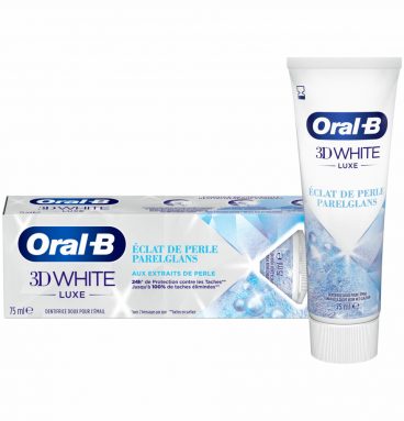 5x Oral-B Tandpasta 3D White Luxe Pearl Glow 75 ml