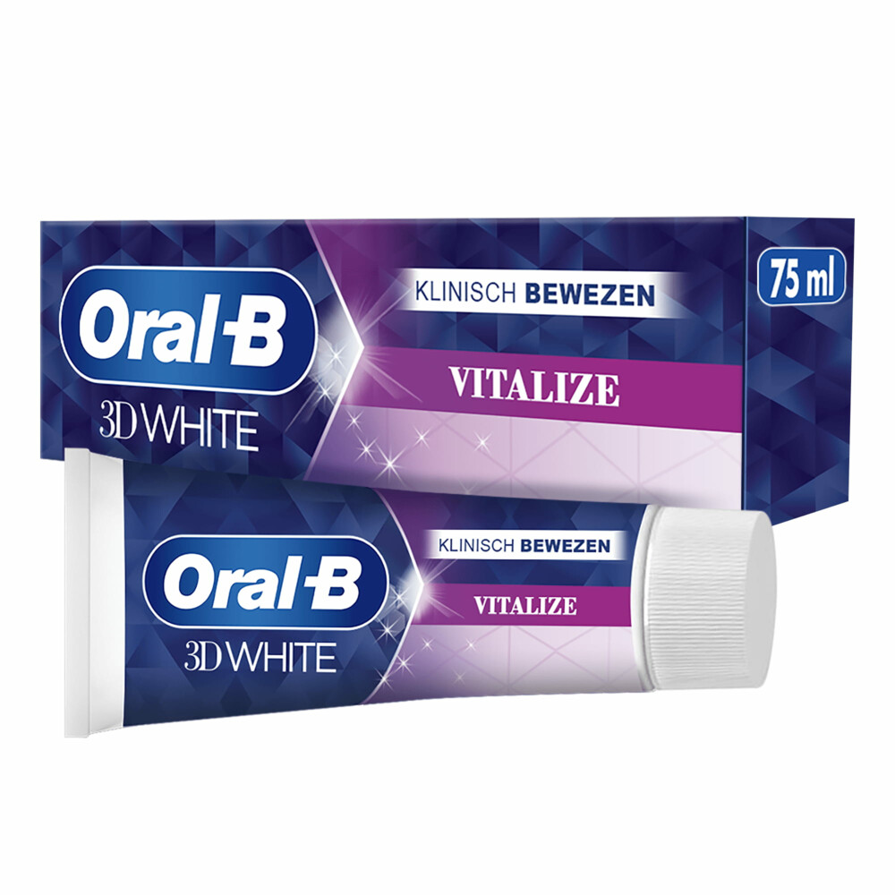 12x Oral-B Tandpasta 3D White Vitalize 75 ml