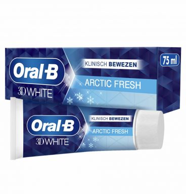 12x Oral-B Tandpasta 3d White Arctic Fresh 75 ml