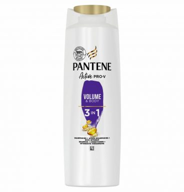 3x Pantene Shampoo 3in1 Smooth&Sleek 225 ml