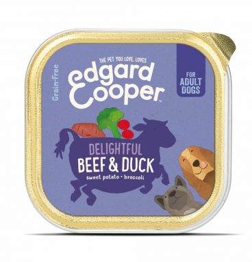 Edgard&Cooper Kuipje Vers Vlees Hondenvoer Rund - Eend 150 gr