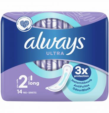 2+1 gratis: Always Maandverband Ultra Long 14 stuks