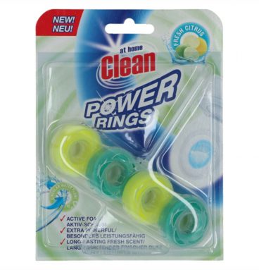 At Home Toiletblok Power Rings Fresh Citrus 40 gr