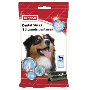 Beaphar Dental Sticks voor Honden M - L 7 stuks