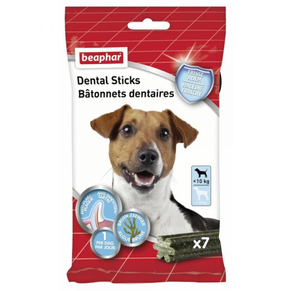 Beaphar Dental Sticks voor Honden Small 7 stuks