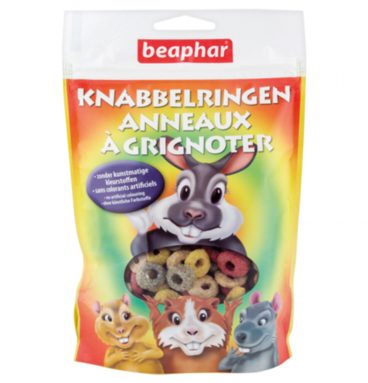 Beaphar Knabbelringetjes Snacks voor Knaagdieren 75 gr