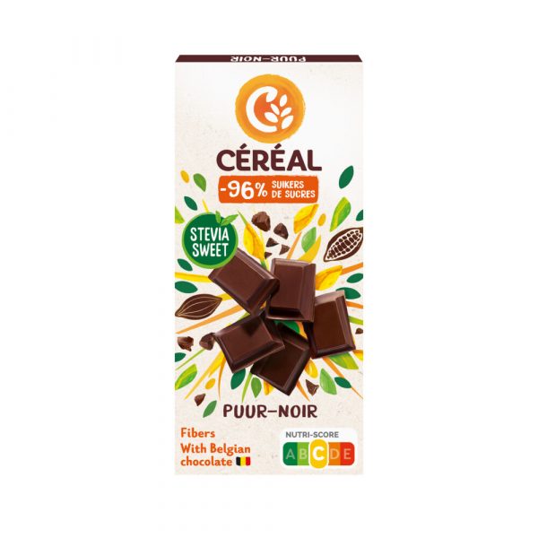 6x Céréal Chocoladetablet Puur 85 gr