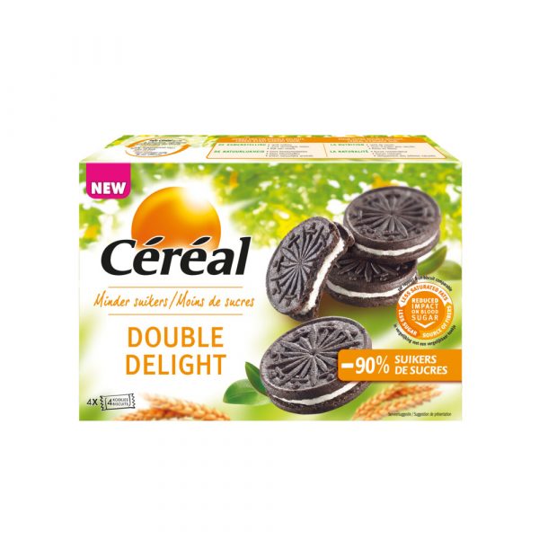 6x Céréal Koek Double Delight 176 gr