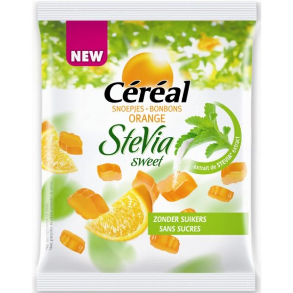 6x Céréal Snoepjes Sinaasappel 120 gr