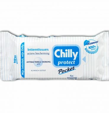 Chilly Pocket Intiemtissues Doekjes Protect 12 stuks