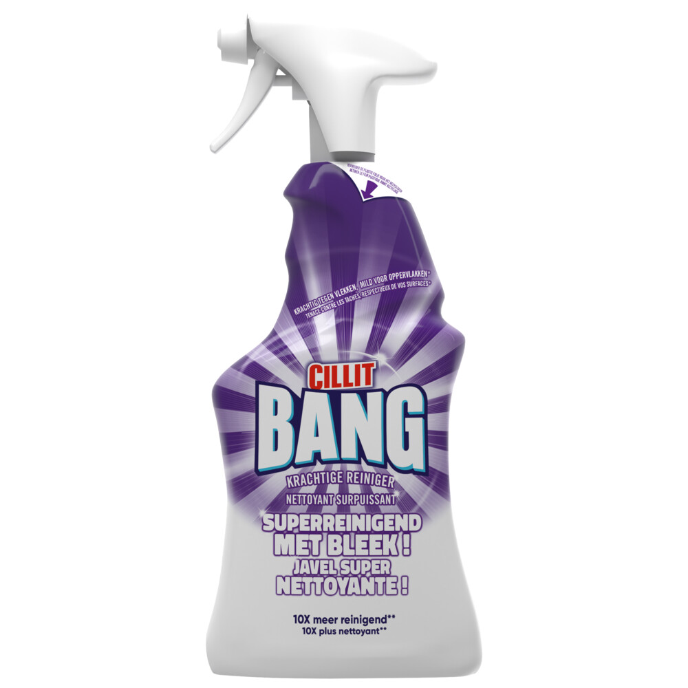 Cillit Bang Power Cleaner Schoonmaakspray Bleek 750 ml