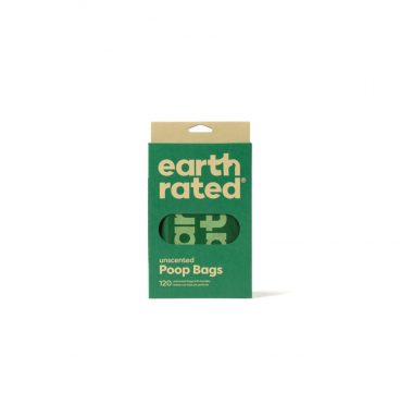 Earth Rated Eco Poepzakjes met Handvat Geurloos 120 zakjes