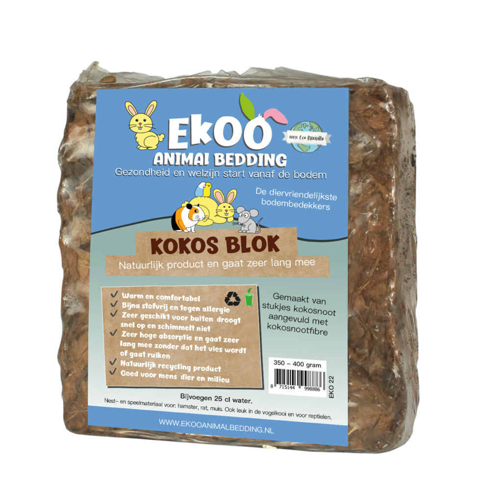 Ekoo Kokosblok 350 gr