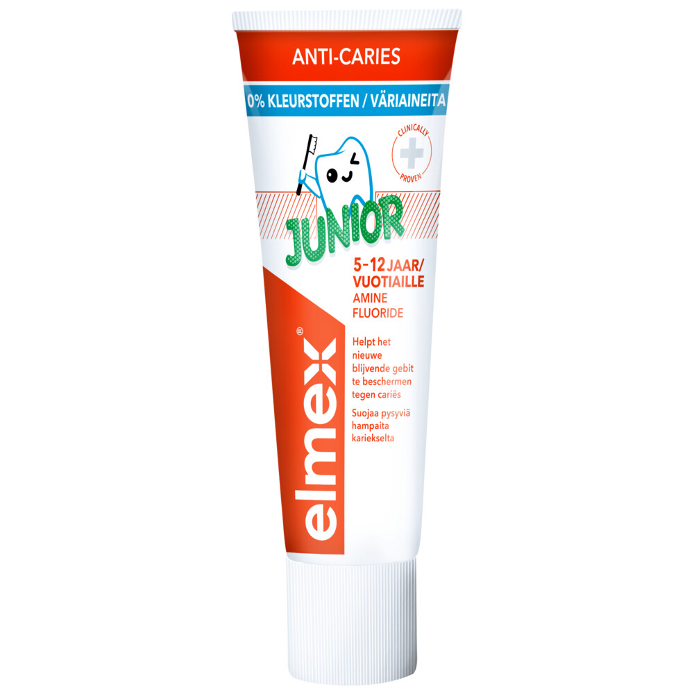 Elmex Junior (5-12 Jaar) Gel-Tandpasta 75 ml