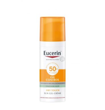 12x Eucerin Zonnecreme Gel Oil Control SPF 50 50 ml