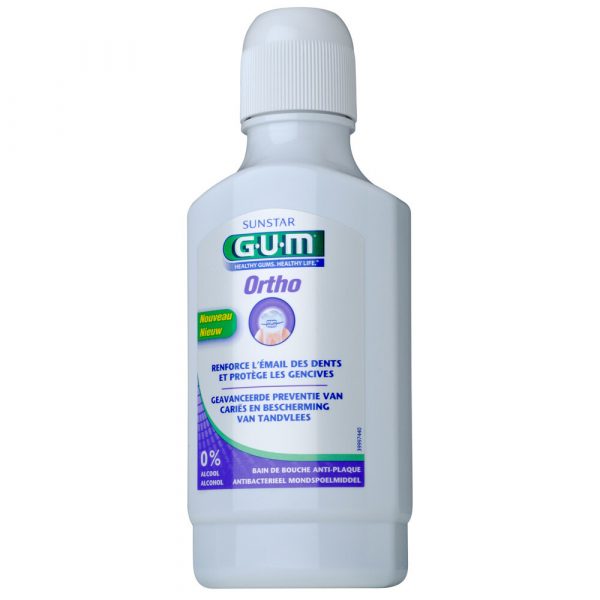 1+1 gratis: GUM Mondspoelmiddel Ortho 300 ml