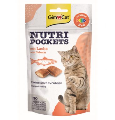 GimCat Nutri Pockets Zalm 60 gr