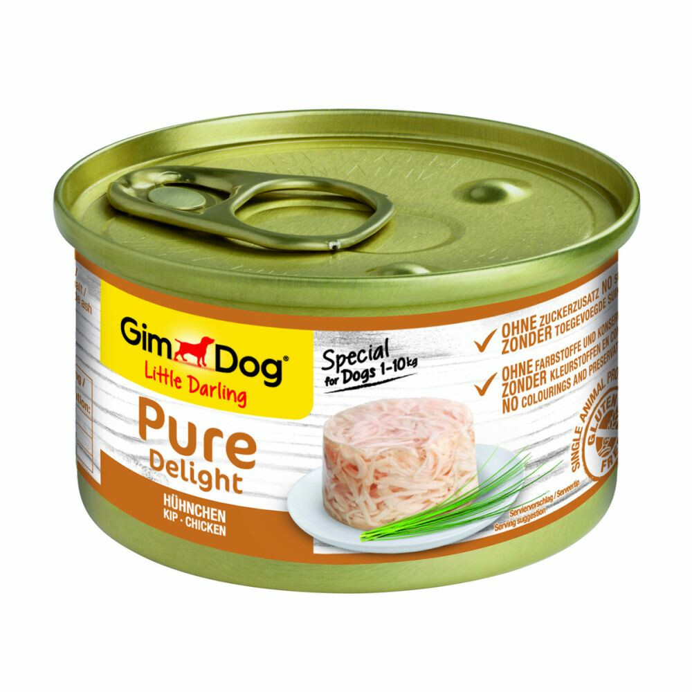 GimDog Little Darling Pure Delight Kip 85 gr