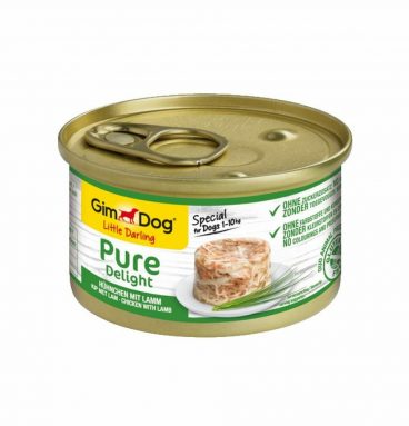 GimDog Little Darling Pure Delight Kip - Lam 85 gr