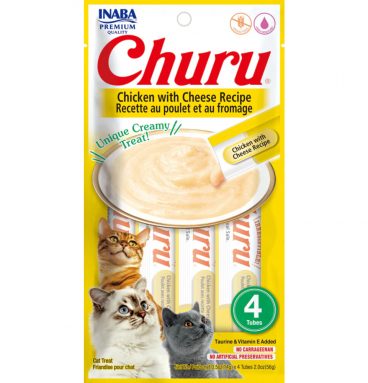 Inaba Kattensnack Churu Kip - Kaas 60 gr