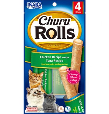 Inaba Kattensnack Churu Rolls Kip - Tonijn 40 gr