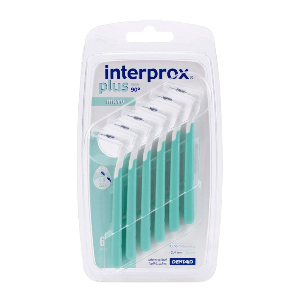 Interprox Plus Micro 2.4 mm Groen blisterà 6 ragers