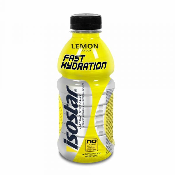 3x Isostar Fast Hydration&Perform Lemon 500 ml