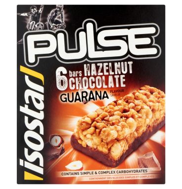 3x Isostar Sportreep Pulse Hazelnoot 138 gr