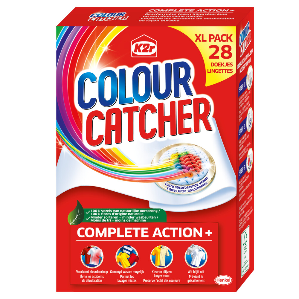 K2R Colour Catcher Doekjes 28 stuks