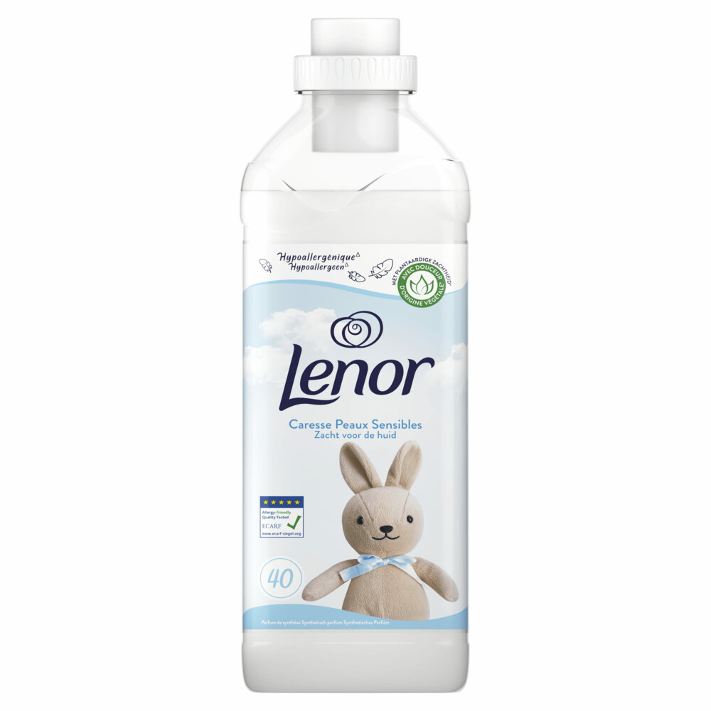 2e halve prijs: Lenor Wasverzachter Gevoelige Streling 920 ml