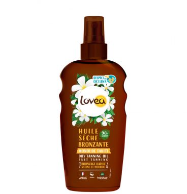 2x Lovea Sun Dry Oil Spray Bronzing Zelfbruiner 150 ml