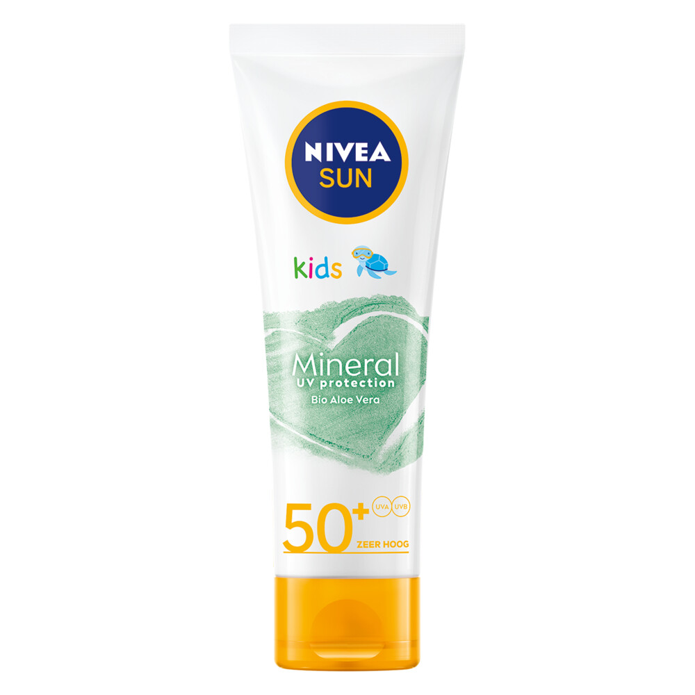 2x Nivea Sun Kids Mineral UV Protection Lotion SPF50+ Kids Mineral UV Protection Lotion SPF 50+ 50 ml