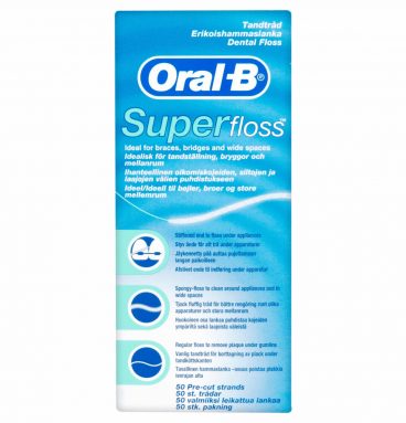 6x Oral-B Super Floss 50 stuks