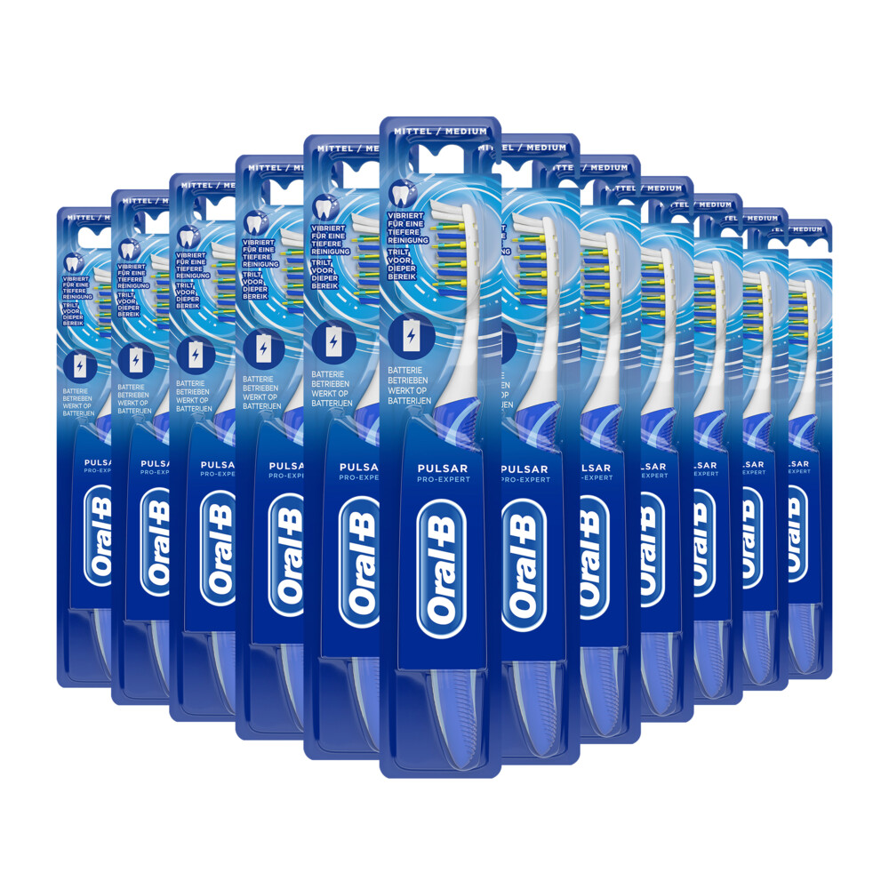 12x Oral-B Tandenborstel Pro-Expert Pulsar Medium 35