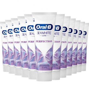 12x Oral-B Tandpasta 3D White Luxe Perfection 75 ml