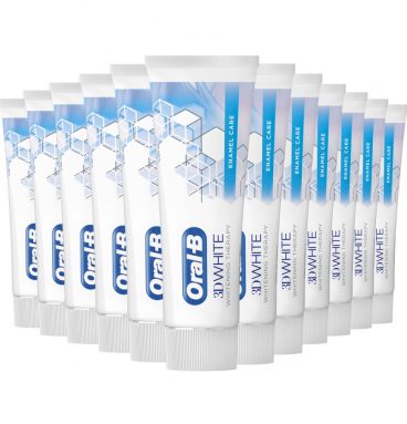 12x Oral-B Tandpasta 3D White - Whitening Therapy Glazuurbescherming 75 ml