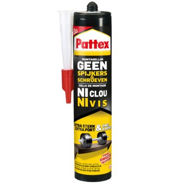 Pattex Geen Spijkers&Schroeven Montagekit Hout 400 gr