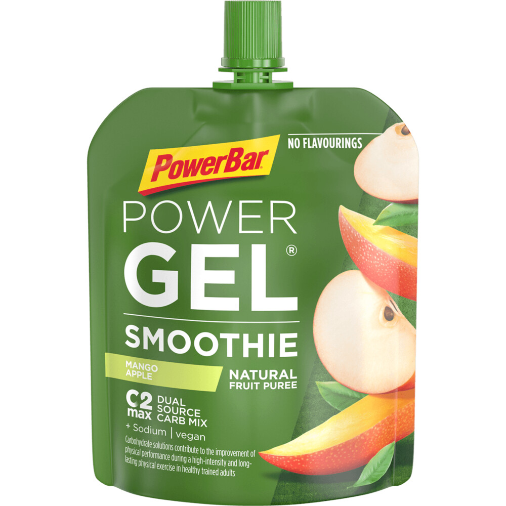 6x PowerBar Powergel Smooth Appel Mango