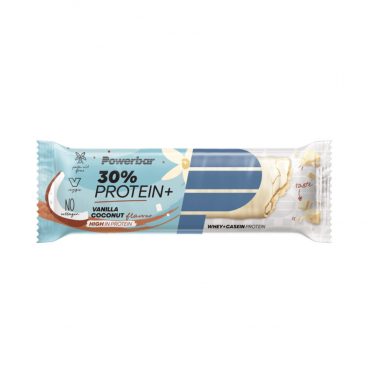 15x PowerBar Proteïne Plus 30% reep Vanilla-Coconut 55 gr