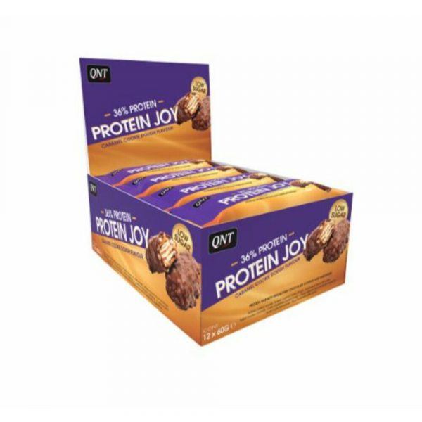 12x QNT Protein Joy Bar Caramel Cookie Dough 60 gr