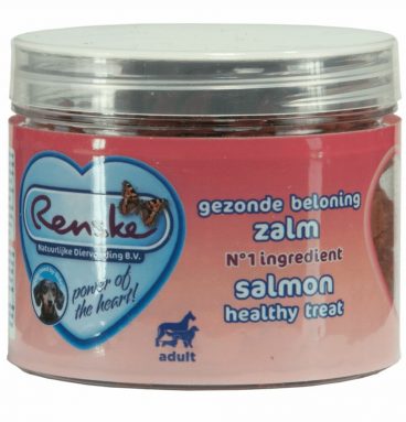 Renske Gezonde Beloning Hartjes Zalm 100 gr