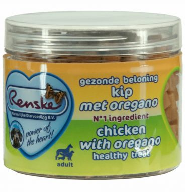 Renske Gezonde Beloning Mini Hartjes Kip - Oregano 100 gr