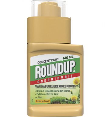 3x Roundup NC Natuurlijk Onkruidvrij Concentraat 140 ml