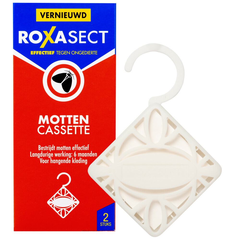 3x Roxasect Mottencassette 2 stuks