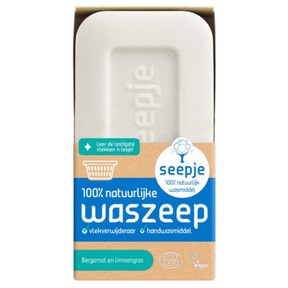 3x Seepje Waszeep Blok 120 gram