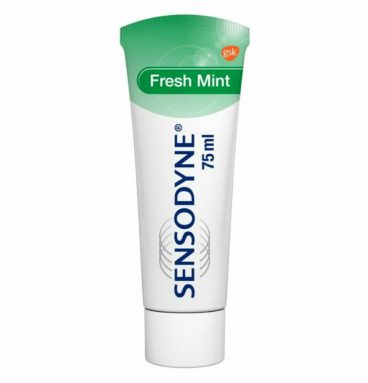 12x Sensodyne Tandpasta Fresh Mint 75 ml