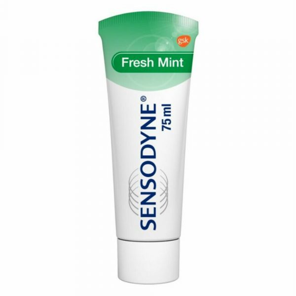 12x Sensodyne Tandpasta Fresh Mint 75 ml