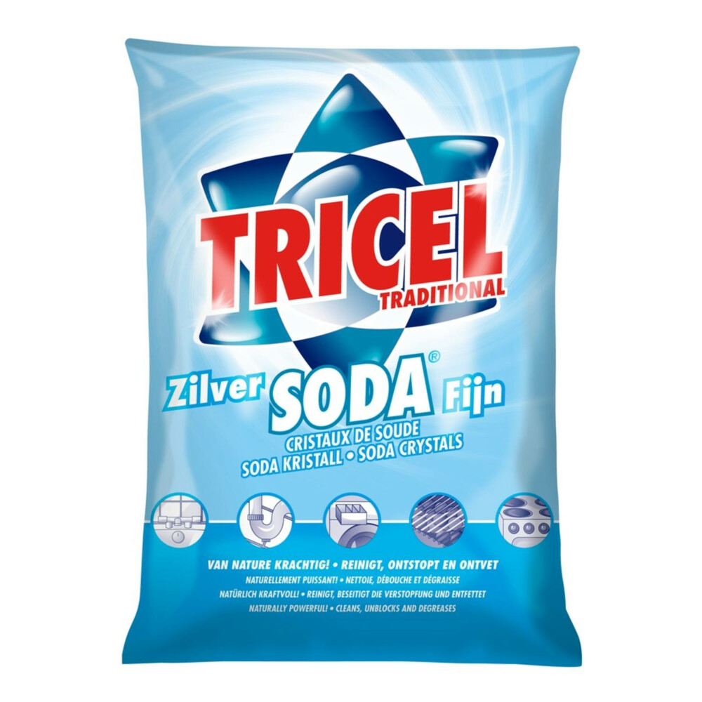 Tricel Zilver Soda Fijn 1 kg