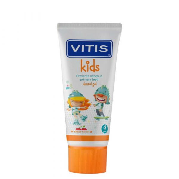 3x Vitis Tandpasta Kids 50 ml